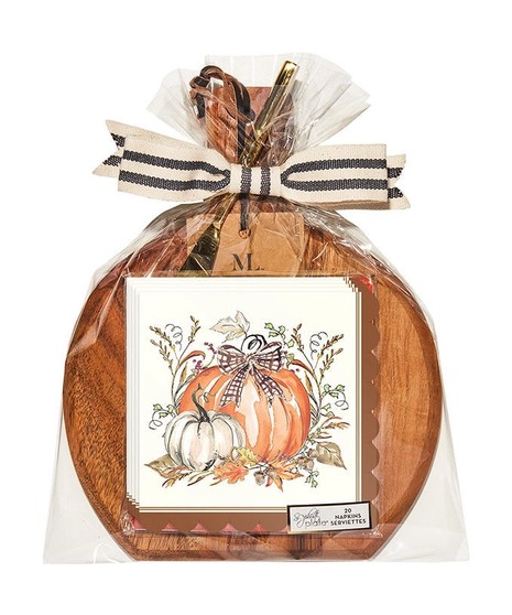 Board Gift Kit: Turkey and Gourds