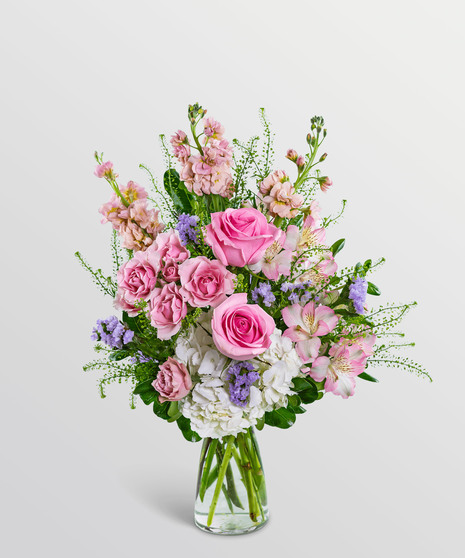 Cotton Candy Vase Arrangement