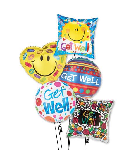 Get Well Soon Balloon Bouquet