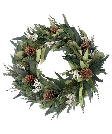 Winter Sage Holiday Wreath