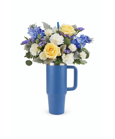 Coastal Bloom Tumbler