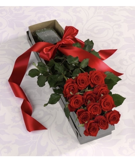 Boxed Roses