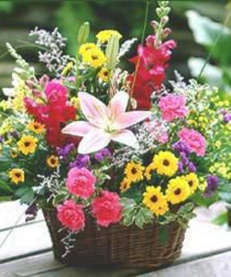 Wildflower Basket