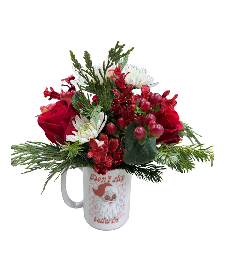 Don't Stop Believin' - Santa Mug