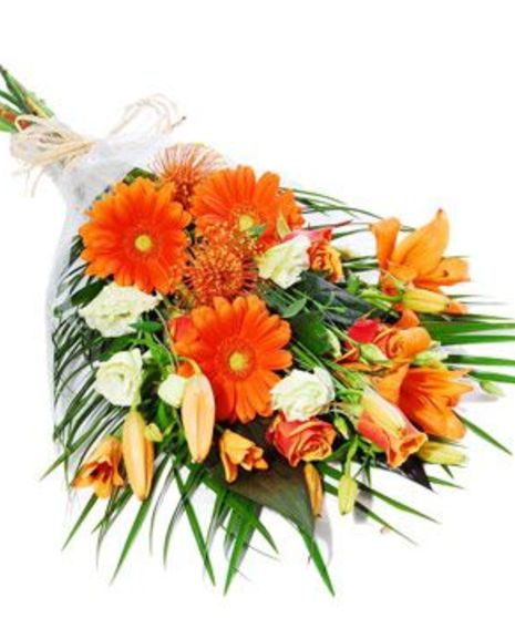 Loose Wrapped Autumn Flowers