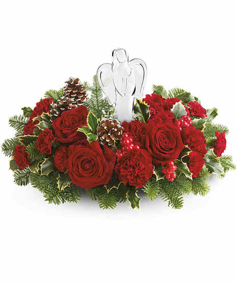 Angel Evergreen Blooms Bouquet