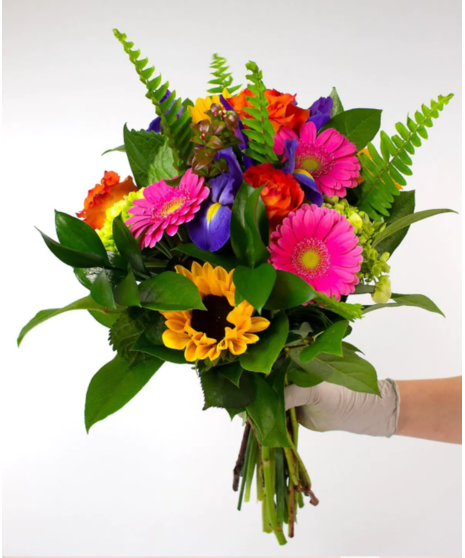 Vibrant Wrapped Bouquet